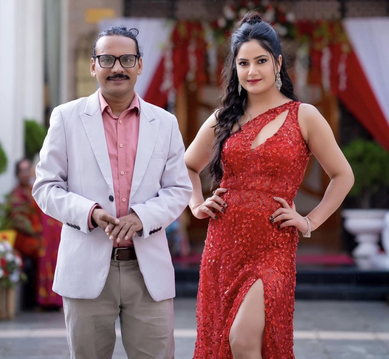 Kedar Prasad Ghimire and barsha siwakoti